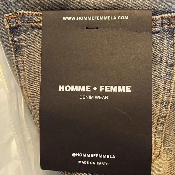 HOMME FEMME TWILIGHT SUNSET JEANS 32 - Picture 11 of 13